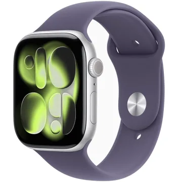 Apple Watch Series 11 46 mm M L MEVA4LW A3333 GPS - Silver Aluminum Purple Fog Sport
