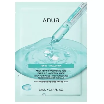Máscara Facial Anua PDRN Hyaluronic Acid Capsule 100 Serum Mask - 1 Unidade