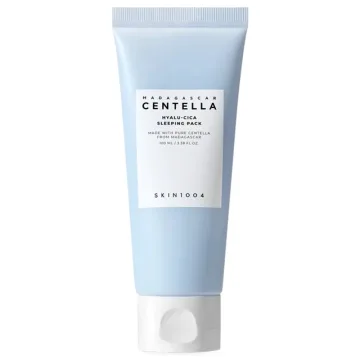 Máscara Facial Noturna SKIN1004 Madagascar Centella Hyalu-Cica Sleeping Pack de 100 ml