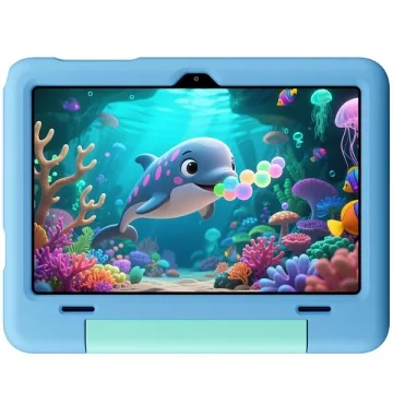 Tablet Blackview Tab 20 Kids 64GB 4GB RAM de 10.1" 8MP 5MP + Capinha Bubble Blue