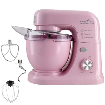 Batedeira Britânia Planetária BBP700RS Turbo 12 Velocidades 700 watts 220V ~ 50 60 Hz - Rosa