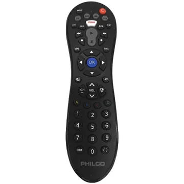 Controle Remoto Universal para TV Blu-ray Streaming Philco FRP3014 - Preto