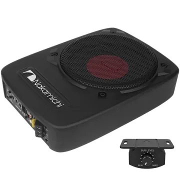 Subwoofer 9.2" Nakamichi NBF9.5A 150 watts RMS - Preto
