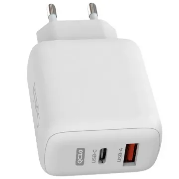 Adaptador de Tomada Quanta QTCCR45 USB USB-C de 45 watts - Branco
