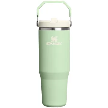 Garrafa Térmico Stanley The IceFlow Flip Straw Tumbler de 887 ml - Pistachio