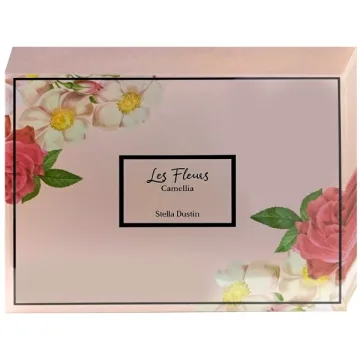 Kit Perfume Feminino Stella Dustin Les Fleurs Camellia EDP 100 ml + Perfume 10 ml + Loção Corporal 100 ml
