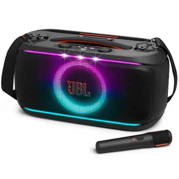 Caixa de Som JBL Partybox On The Go 2 100 watts com Bluetooth USB-C - Preta
