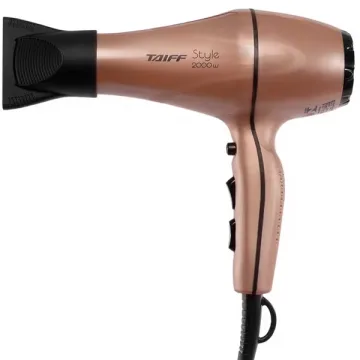 Secador de Cabelo Taiff Style SECU20 2.000 watts 220 - 230 V ~ 50 60 Hz - Cobre Rose