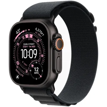Apple Watch Ultra 3 49 mm M MF0V4BE A3281 GPS + Celular - Black Titanium Black Alpine Loop (Anatel)