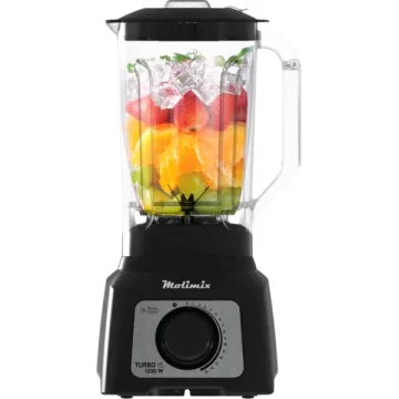 Liquidificador Molimix ML-1200-B 1.200 watts 3.2 Litros 15 Velocidades + Pulsar 220V ~ 50 60 Hz - Preto
