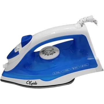 Ferro de Passar Krab KBPV13 de 1.300 watts Antiaderente + Spray 220 - 240V ~ 50 60Hz - Branco Azul