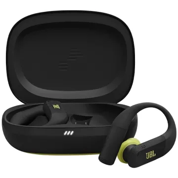 Fone de Ouvido Sem Fio JBL Endurance Peak 4 com ANC - Preto Verde