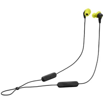 Fone de Ouvido Sem Fio JBL Endurance RUN 3 - Preto Amarelo