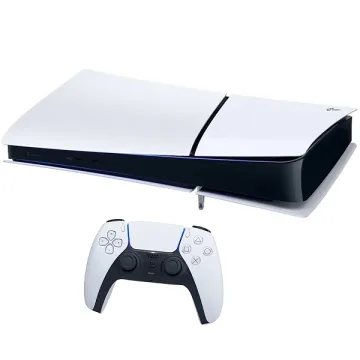 Console Sony PlayStation 5 Slim Digital Edition 825GB CFI-2116 8K - Branco Preto