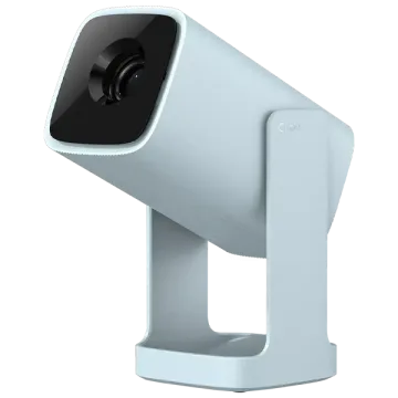 Projetor Wanbo Cube 1 WPF14 350 ANSI Lúmens com Wi-Fi Bivolt - Sky Blue