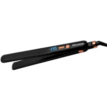 Chapinha para Cabelo MegaStar GWB618N 230 °C Bivolt - Preto