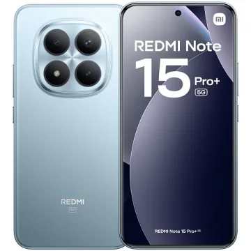 Celular Xiaomi Redmi Note 15 Pro+ 5G NFC Dual SIM 512GB 12GB RAM de 6.83" 200+8MP 32MP - Glacier Blue (Global)