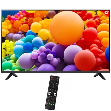 Smart TV LED 43" LG 43UT7300PSA 4K Ultra HD webOS AI ThinQ Wi-Fi Bluetooth com Conversor Digital