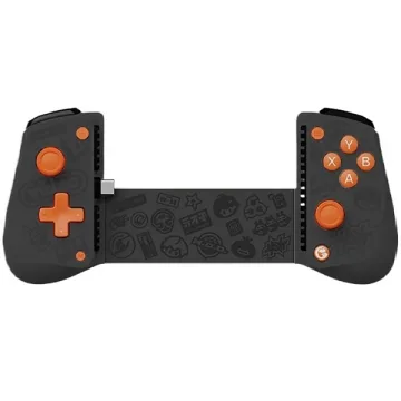Controle para Smartphone GameSir X5 Lite Zenless - Preto Laranja