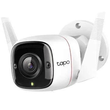 Câmera IP TP-Link Tapo C310 2K com Wi-Fi - Branco