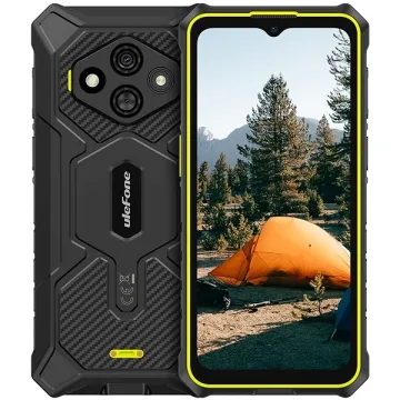 Celular Ulefone Rugking 3 Pro NFC Dual SIM de 128GB 8GB RAM de 6.56" 48+2MP 8MP - Preto Verde