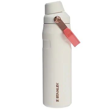 Garrafa Térmica Stanley Aerolight Iceflow Bottle de 710 ml - Cream Rose Gold