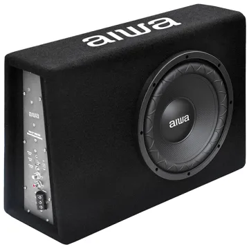 Subwoofer de 10" Aiwa AW-101BX 120 watts RMS - Preto