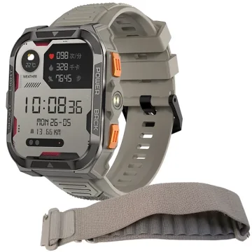 Relógio Blackview W80 Pro com GPS Bluetooth - Khaki