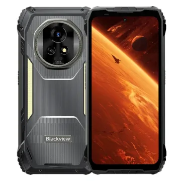 Celular Blackview XPLORE 2 NFC Dual SIM de 256GB 12GB RAM de 6.73" 50MP 50MP - Preto Amarelo