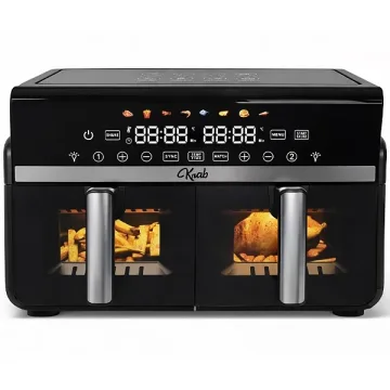 Fritadeira Elétrica Krab KBFE10 2.200 watts 10 Litros 220 - 240V ~ 50 60Hz - Preta