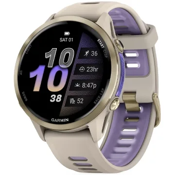 Relógio Garmin Forerunner 970 010-02969 com GPS Bluetooth - Gray Indigo
