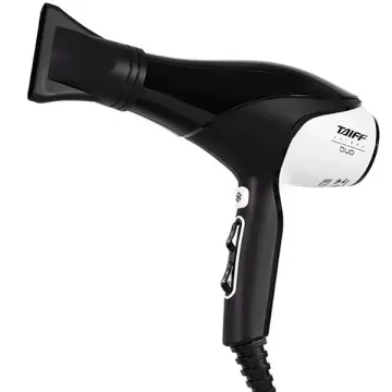 Secador de Cabelo Taiff Unique Duo 2.700 watts Bivolt - Preto Branco