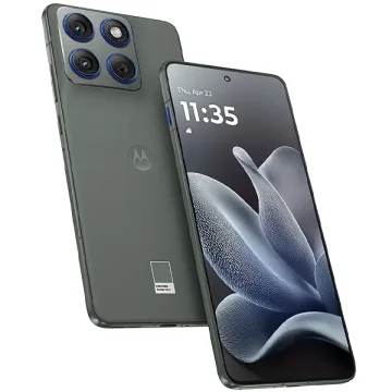 Celular Motorola Edge 70 XT2601-3 Nano + eSIM de 512GB 12GB RAM de 6.67" 50+50MP 50MP - Pantone Gadget Gray