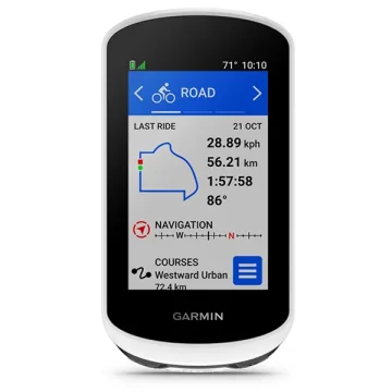 GPS Esportivo Garmin Edge Explore 2 010-02703 de 3.0" com Bluetooth - Preto Branco