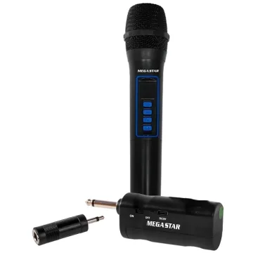 Microfone Megastar MICWR9 - Preto Azul