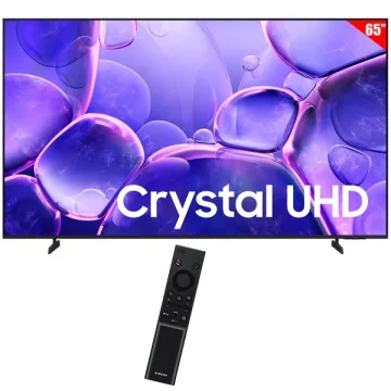 Smart TV LED 65" Samsung Crystal UHD UN65U8000FG 4K Ultra HD Tizen Wi-Fi Bluetooth com Conversor Digital