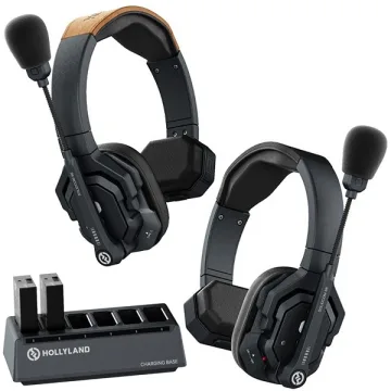 Sistema de Intercomunicação Sem Fio Hollyland Global Solidcom SE - 2S (Versión Global) - Preto