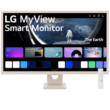 Smart Monitor LG 32SR50F-W de 32" Full HD 16:9 5 ms com USB HDMI
