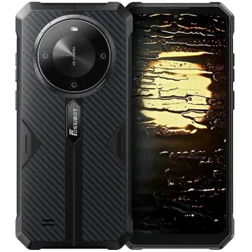 Celular Fossibot F105 Dual SIM de 64GB 4GB RAM de 6.745" 20MP 8MP - Preto