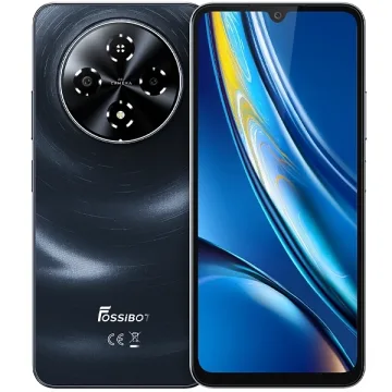 Celular Fossibot S5 Dual SIM de 128GB 4GB RAM de 6.88" 13MP 5MP - Preto