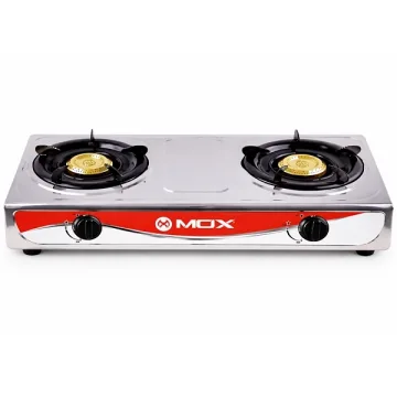 Fogareiro a Gás Mox MO-GS121 2Q - Prata