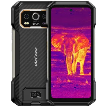 Celular Ulefone Armor 27T (Plus Version) NFC Dual SIM de 256GB 12GB RAM de 6.78" 64+50MP 32MP - Preto