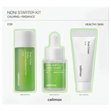 Kit Cuidado Facial Celimax The Real Noni Starter - 3 Peças