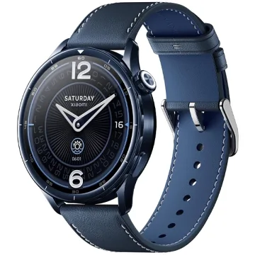 Relógio Xiaomi Watch S5 46mm M2530W1 com GPS Bluetooth - Ceramic Blue