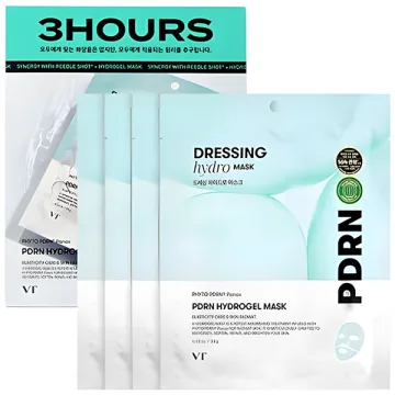 Máscara Facial VT Cosmetics PDRN Hydrogel - 4 Unidades