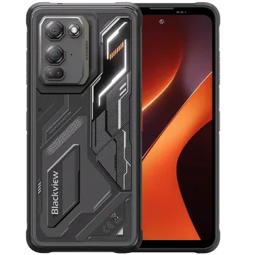 Celular Blackview Fort 200 NFC Dual SIM de 256GB 12GB RAM de 6.78" 108+13MP 50MP - Phantom Black