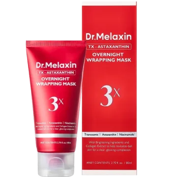 Máscara Facial Dr.Melaxin TX-Astaxanthin Overnight Wrapping de 80ml