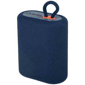 Speaker Quanta QTSPB64 5 watts com Bluetooth Rádio FM Micro SD - Azul