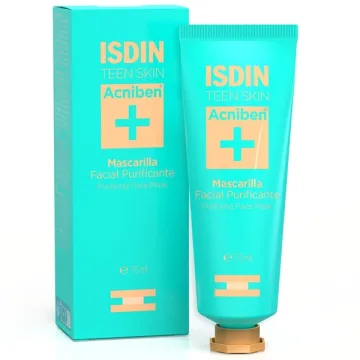 Máscara Facial Isdin Acniben+ Purifying Face Mask de 75 ml