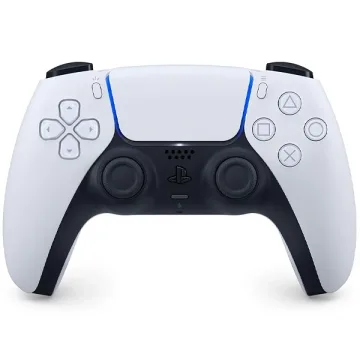 Controle Sem Fio Sony DualSense CFI-ZCT2W para PlayStation 5 - Branco Preto